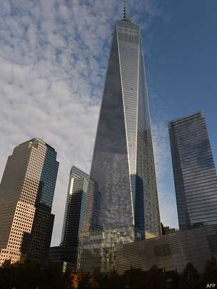 مبني مركز التجارة العالمي الجديد هو الأعلى في الولايات المتحدة 
