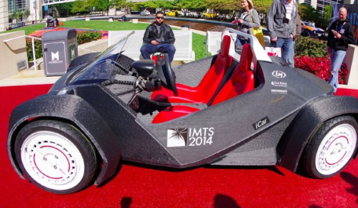 أول سيارة كهربائية تم إنتاجها من طابعة ثلاثية الأبعاد لتصبح سيارة حقيقية