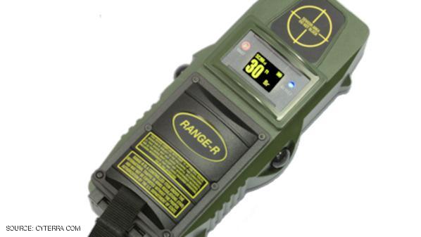 .جهاز الرادار راينج آر المحمول يمكنه اكتشاف ما يحدث وراء جدار سمكه 12 إنشا.