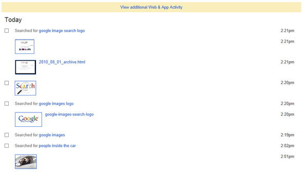 هذه هي البيانات التي سجلها جوجل عن الصور التي بحث عنها خلال الأيام الأخيرة