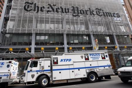 مقر صحيفة نيويورك تايمز في نيويورك