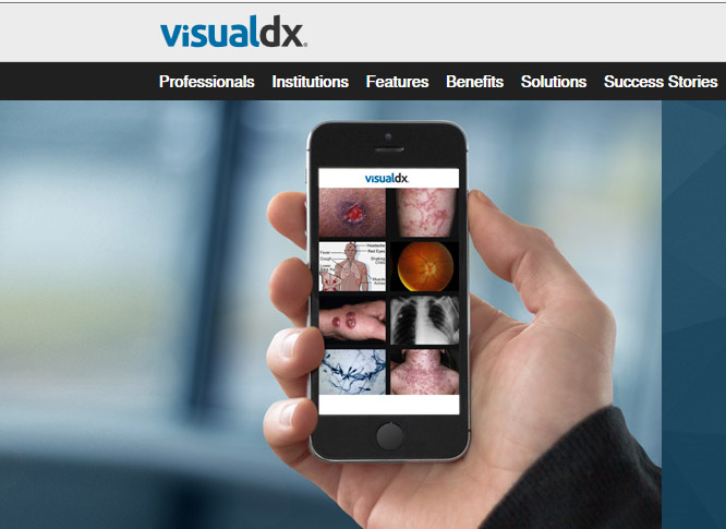 موقع فيشيوال دي أكس للتشخيص الطبي