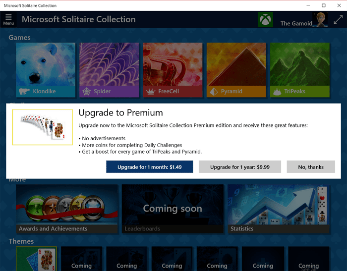 لعبة سوليتير في ويندوز 10 أثارت الدهشة والغضب لهواة الألعاب الإلكترونية