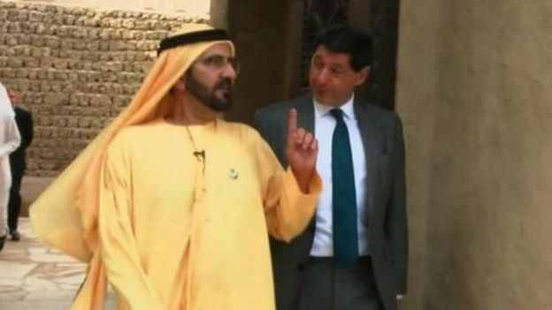 الشيخ محمد ين راشد، حاكم دبي، اعترف بوجود أخطاء في قضية الشاب الأمريكي