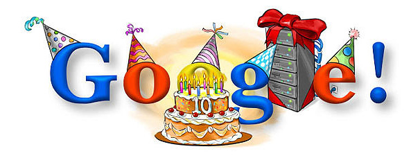 هكذا احتفلت جوجل بعيد ميلادها العاشر