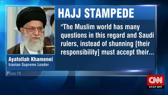  المرشد الأعلى بإيران علي خامنئي