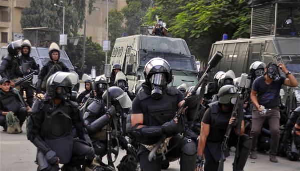 عناصر من الشرطة المصرية لمكافحة الإرهاب