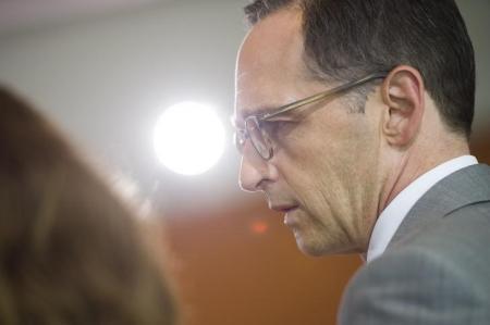 وزير العدال الالماني هايكو ماس في برلبين يوم 12 اغسطس 2015