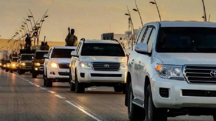 تويوتا بقبضة داعش