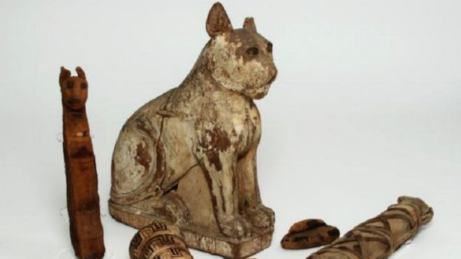 حنط المصريون القدماء العديد من الحيوانات وصنعوا لها التماثيل