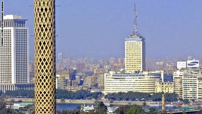 مبني هيئة الإذاعة والتلفزيون بالقاهرة