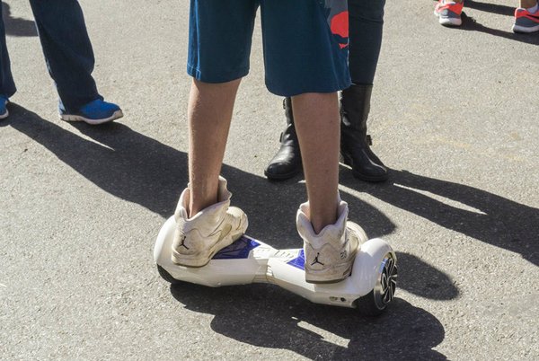 بعض أنواع الهوفر بورد يمكن أن تشتعل