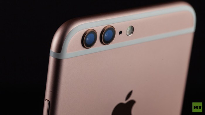 وضع الكاميرتين في أيفون 7