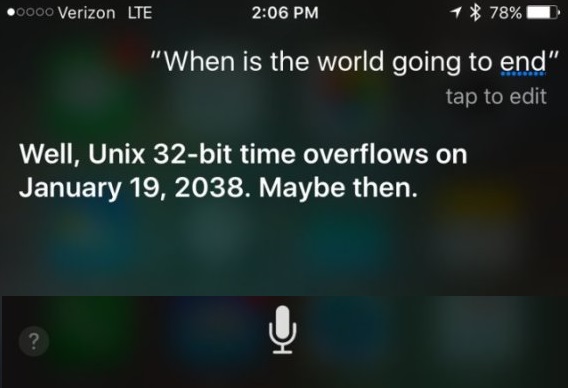 سيري تسخر من نظام تشغيل لينكس