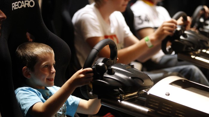 يخشي الأباء أن تتسبب الألعاب الإلكترونية في توتر أعصاب اطفالهم