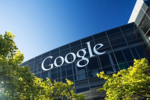 شعار جوجل علي احد مبانيه