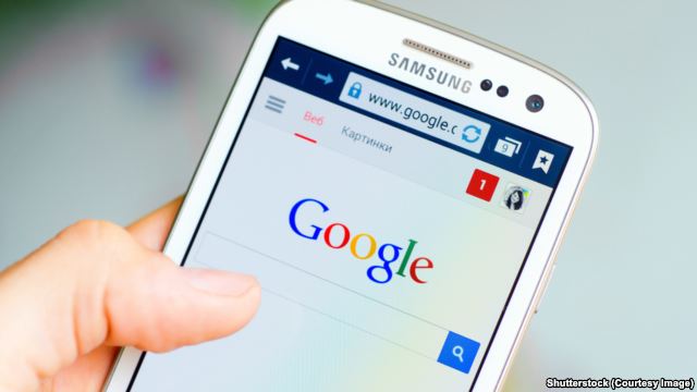 استخدام خدمة البحث في جوجل من خلال أجهزة الموبايل