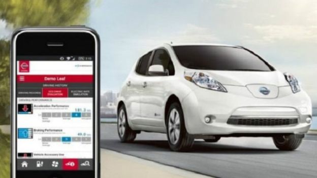 باحثون أمنيون اكتشفوا في فبراير الماضي ثغرات في سيارة نيسان ليف 