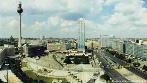 صورة بانوراماية لوسط مدينة برلين