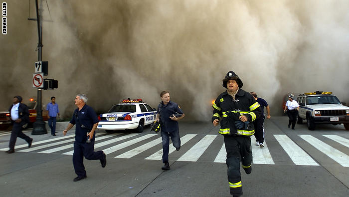 World Trade Center Hit by Two Planes