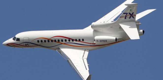 الطائرة فالكون أكس 7 التي تعاقدت مصر علي شرائها