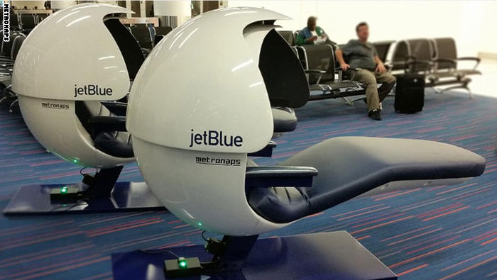 شركة جيت بلو توفر أماكن للنوم في مطار نيويورك