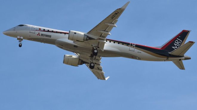 عملية تطوير طائرة MRJ ابتليت بسلسلة من المشاكل التي أخرت دخولها حيز الخدمة