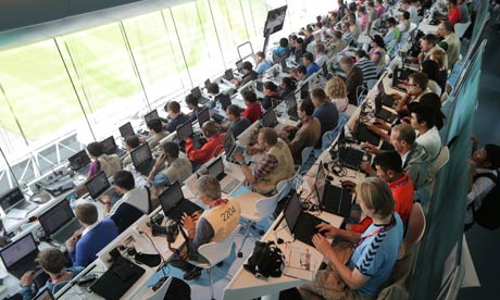 المركز الإعلامي في أولمبياد ريو دي جانيرو 