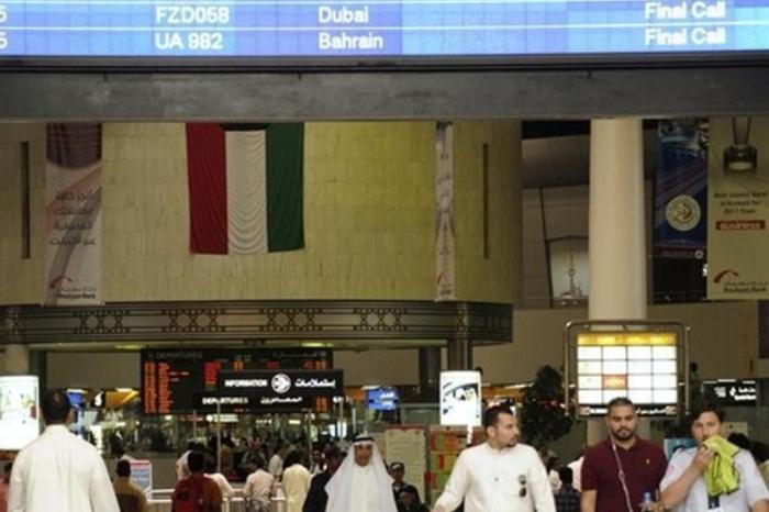 المسافرون في مطار الكويت الدولي
