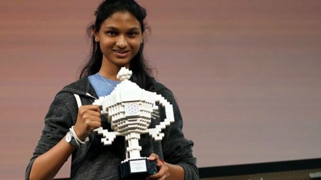 تأمل الفائزة كيارا نيرغين في ان يستفيد المزارعون من ابتكارها 