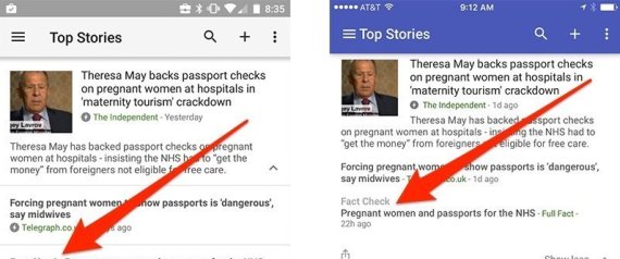 خاصية جوجل الجديدة للتأكد من صدق الأخبار 
