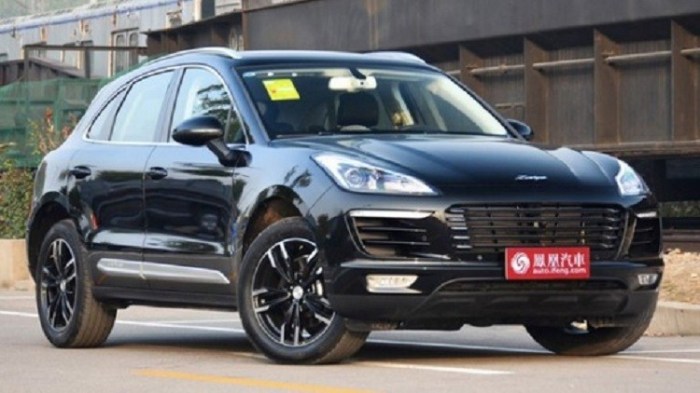 سيارة كروس صينية تعتبر نسخة عن بورش بنسبة 85% 