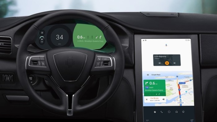 النظام الترفيهي في السيارات من جوجل