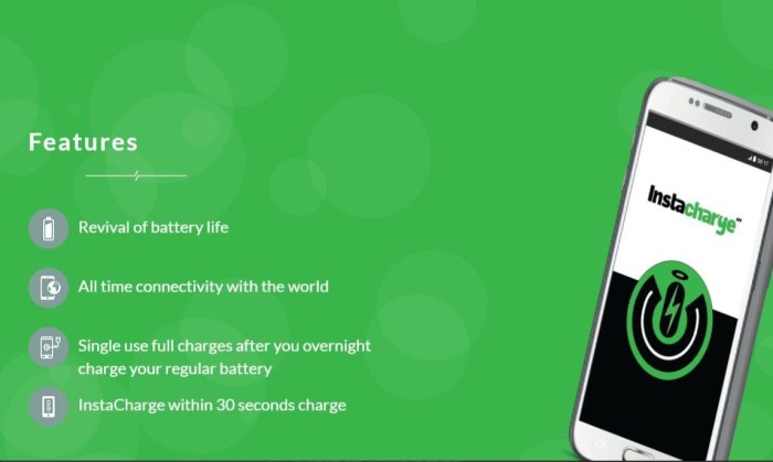 تطبيق إنستا تشارج الذي يشحن الموبايل في 30 ثانية