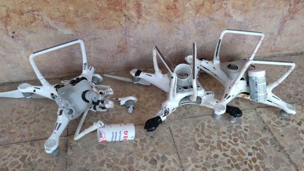 صور قدمها آوترباك لبي بي سي للطائرات المسيرة 