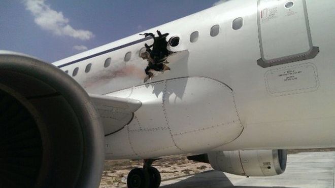 Somali plane bomb