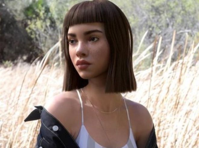 ليل ميكويلا، عارضة أزياء ونجمة انستجرام الإفتراضية