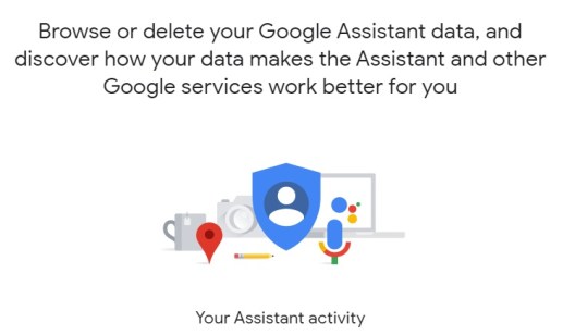 موقع بياناتك الشخصية في صفحة "مساعد" جوجل