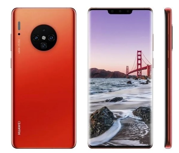 موبايل هواوي من طراز ميت 30 الذي يدعم الجيل الخامس