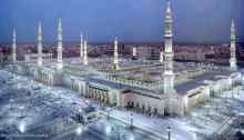 الحرم النبوي الشريف بالمدينة المنورة