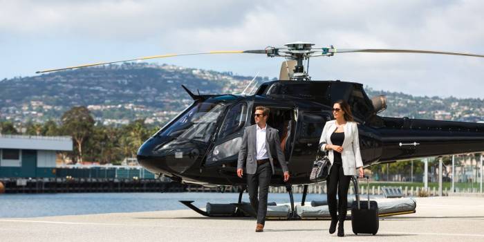 هل تستطيع طائرات أوبر الهليوكوبتر أن تجعل المستخدم يتفادي الإزدحام المروري الي المطارات