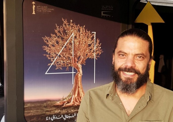 المخرج ماجد فراج في مهرجان القاهرة السينمائي الدولي يوم 22 نوفمبر 2019