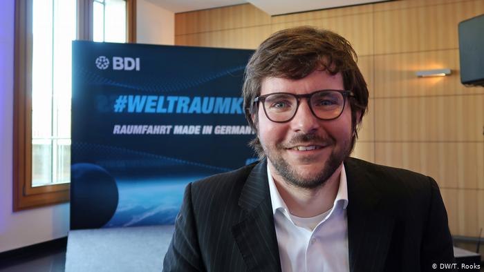 توم زيجرت المسؤول بشركة برلين لتقنيات الفضاء