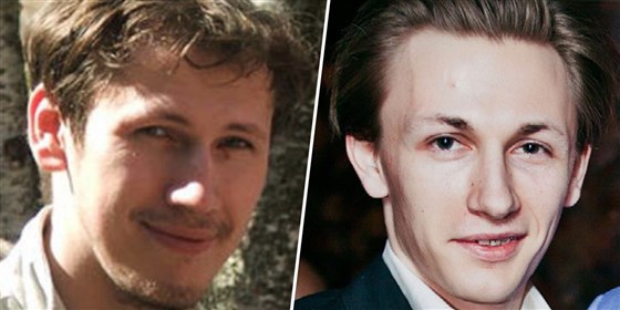 القراصنة الروس إيجور توراشيف (الي اليسار) و ماكسيم ياكوبيتس (الي اليمين)