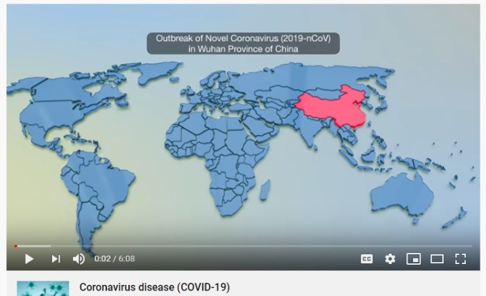يوتيوب تحارب المعلومات الخاطئة عن فيروس كورونا