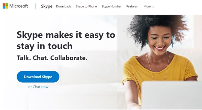 خدمة مؤتمرات سكاي بي من شركة مايكروسوفت