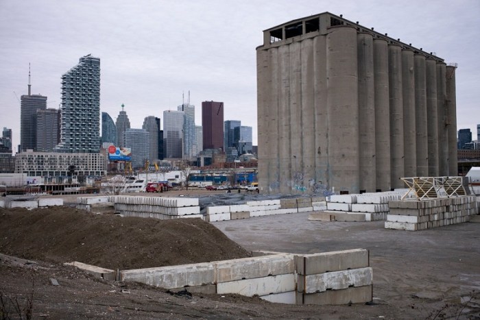 الموقع المزمع لشركة "سايدووك لابس"، التابعة لشركة جوجل لبناء مدينة المستقبل الذكية في تورونتو - كندا