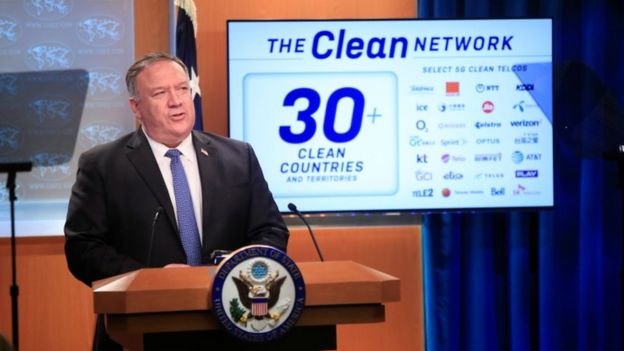 بومبيو: "تطبيقات جمهورية الصين الشعبية تهدد خصوصيتنا، وتنشر الفيروسات والدعاية (البروباجندا) والتضليل