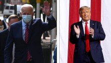 مرشحي الرئاسة الأمريكية 2020 دونالد ترامب و جو بايدن