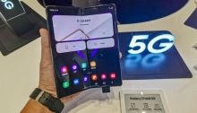 موبايل شركة سامسونج القابل للطي يدعم تكنولوجيا الجيل الخامس للاتصالات